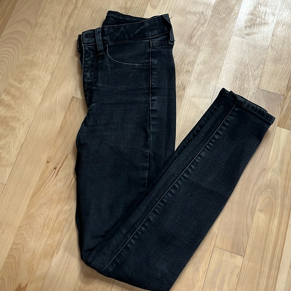 Black High Rise Jegging - Gap